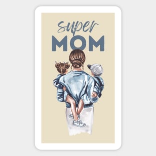 Super Mom Sticker